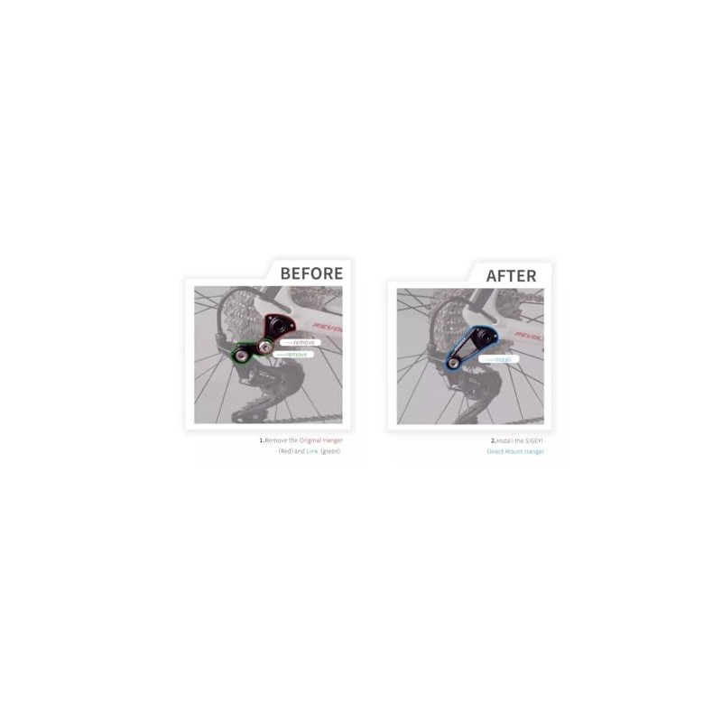 SIGEYI Direct Shift Cap Compatible with Canyon Road Disc Lightweight