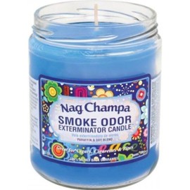 Smoke Odor Exterminator Nag Champa 13 Oz Jar Candle, 13 Ounce