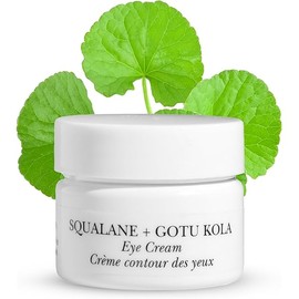 Squalane Plus Gotu Kola Eye Cream - Brightening, Anti-Aging Under Eye Cream– Anti – Wrinkle Vitamin C Cream– Vegan – For Men & Women – Sulfate & Paraben Free – Travel Size - 0.7 oz