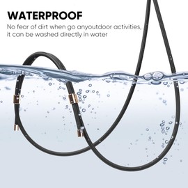 Lawonda Crossbody Anti Lost Phone Lanyard Silicone Waterproof Phone Strap Adjustable Cell Phone Holder with Phone Tether Tabs for Travel Essentials Dazzling Gold