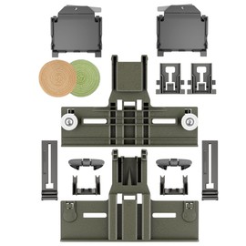Upgraded W10350375 Dishwasher Top Rack Adjuster Parts & W10588164 W10588165 Dishwasher Rack Adjuster Housing for Whirlpool WDT730PAHZ0, WDT750SAHZ0, Fit Kenmore Kitchenaid Dishwasher Parts Upper Rack