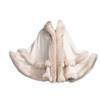 Cashmere Pashmina Group Coat Fur Cape Faux Fur Ruana blanket