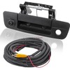 FUZIDDN Tailgate Handle Backup Camera for 2009-2017 Dodge Ram 1500/2500/3500
