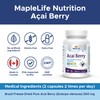 MapleLife Nutrition - Acai Berry 500 mg - Pure Superfruit