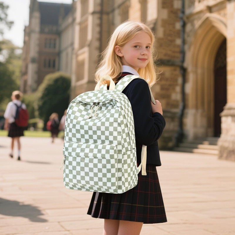 LEDAOU Backpack for Girls School Bag Kids Bookbag Teen Backpack