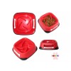 BFSEALS Slow Fedeer Pet Eater Bowl, MEDIUM, Elegant Red color