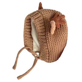 MERRYHAPY Fleece Lined Toddler Hat Beanie Knitted Beanie Newborn Warm Hat for Boys and Girls