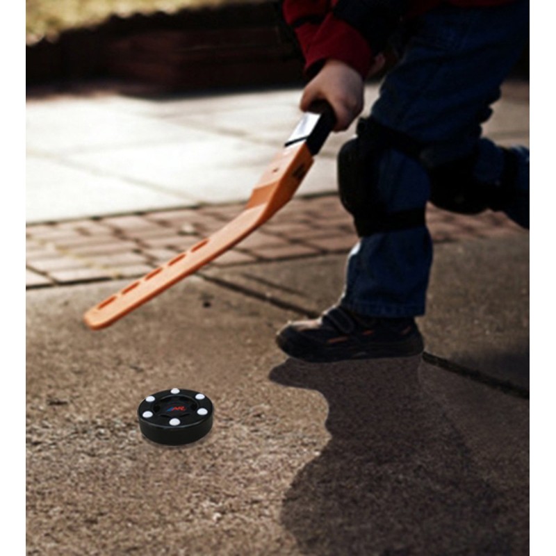 A&R Sports Inline Street Hockey Puck, Black