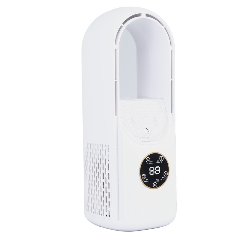 Bladeless Fan 6 Speed Adjustment 100ml Water Tank Quiet USB