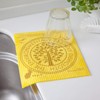 Ecomfort House Absorbent Quick Drying Sponge Wipes, Eco-Friendly, Yellow, Nordic
