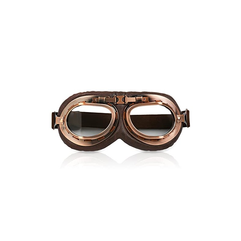 Cosplay Goggles Steampunk Motorcycle Goggles for Costume Retro Pilot Style