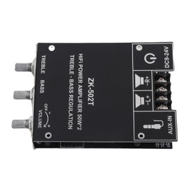 Sorandy ZK-502T Compact Stereo AMP Board Module for DIY Audio Projects