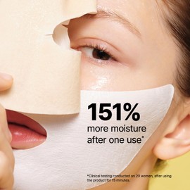 Dr.Jart+ Ceramidin Cream-Infused Face Mask for Dry Skin with Ceramides and Panthenol | Sheet Mask | Korean Skin Care | Travel Size, 1 Pack