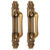 Yoiimiya 2Pcs Antique Metal Retro Style Door Handle, Pull Handle