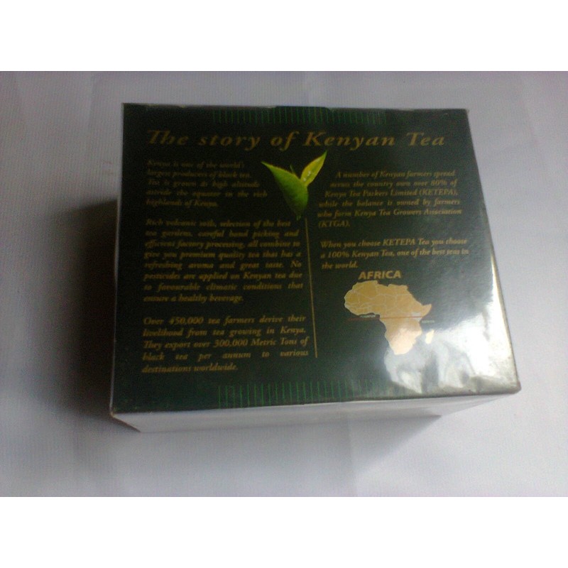 Safari Pure Kenya Tea - 50ct Enveloped Tea Bags