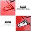 RT-TCZ Hood Hinge Cover Trim Exterior Decoration Kits Accessories for