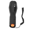 Small LED Flashlight Single Mode Retractable Focusing Waterproof Green Light
