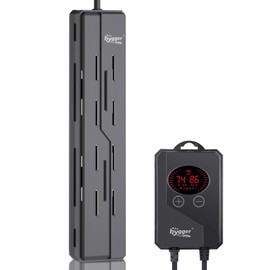 hygger Aquarium Heater 200W,Submersible Fish Tank Heater with Digital LED Controller,Overheating & Auto Shut Off Protection,Betta Turtel Tank Heater,for Saltwater & Freshwater Fish Tank 20-55Gallon