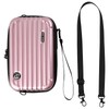 ANNASAMDO Mini Suitcase, Shoulder Bag, Small Suitcase Bag, Handbag, Inner