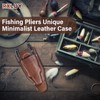 Fishing Pliers Holster with Retractable Lanyard, Universal Fit for Most