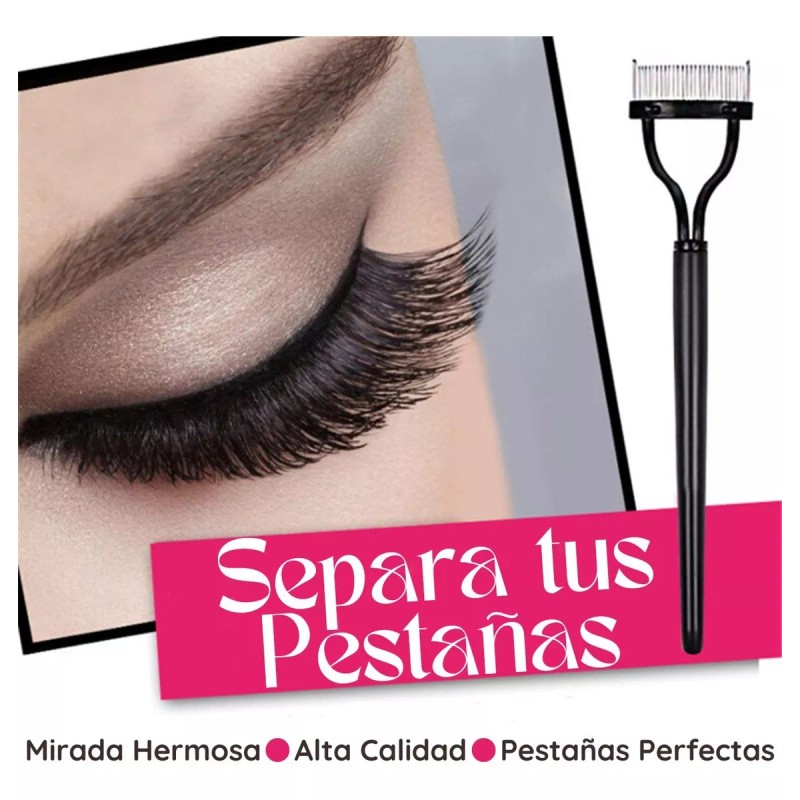 Universo en Linea Cepillo Peine Belleza Maquillaje Separador Pestaña 2