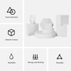 Goshoot Photography Props Cube Foam Geometry 8Pcs Product Photography Posing