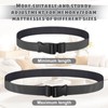 4 Pcs Mattress Topper Straps Adjustable with Buckles Memory Foam