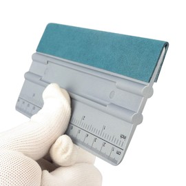 Winjun Set of 3 Foil Squeegee Squeegee Set with Ruler Car Wrapping Tool for Film Gluing