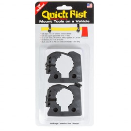 Original Quick Fist Clamp for mounting tools & equipment 1" - 2-1/4" diameter, 2 Count (Pack of 1) - 10010