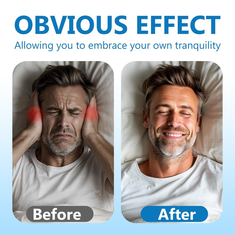 Tinnitus Relief for Ringing Ears, 50 Pcs, for Buzzing and