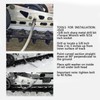 Ccscyua Snowmobile Ice Scratchers Reverse Replacement Kit for Polaris Skidoo