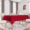 Softalker largeChristmas Tablecloth Red Wipe Clean Table Cloth 137x274 CM