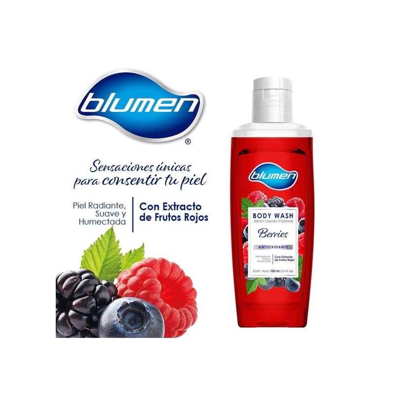 Body wash Blumen berries 100 ml