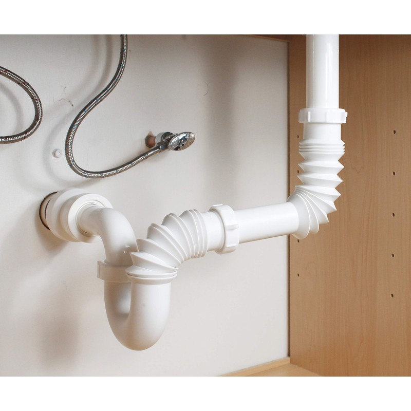 Plumb Pak PP812-50 Flex 'N Fix J Bend, 1-1/2" or