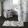 SKL Home by Saturday Knight Ltd. Greenhouse Leaves Bath Towel,Gray,Small