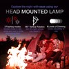 KBERN Red & White Rechargeable Headlamp.1000 Lumen, UL Approved 2600