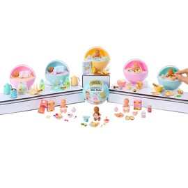 MGA's Miniverse Make It Mini Real Baby Make It Mini Baby Food Mini Collectibles