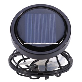 Clip On Solar Fan, Cooling Cell Fan for Travel Camping Hiking