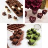 Silicone Heart Chocolate Mold, Candy Molds for Party, Wedding, Jelly,