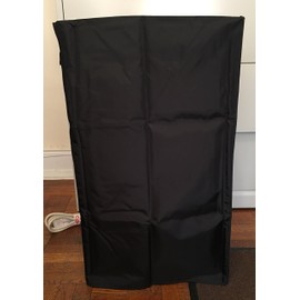 Comp Bind Technology Dust Cover Compatible with Whynter ARC-14S Portable Air Conditioner Black Nylon Anti-Static Cover with Side Package to Put The Remote Control Dimensions 19''W x 16''D x 35.5''H