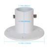 HECASA Deck Anchor Flange Cast Above Ground Pool Ladders Handrails