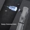 CCLIFE Hexagonal Socket 5 mm, 1/2 Inch Hex Bit Socket,