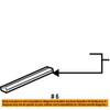 HONDA Genuine Parts Weather Strip R. Access Panel Element Part