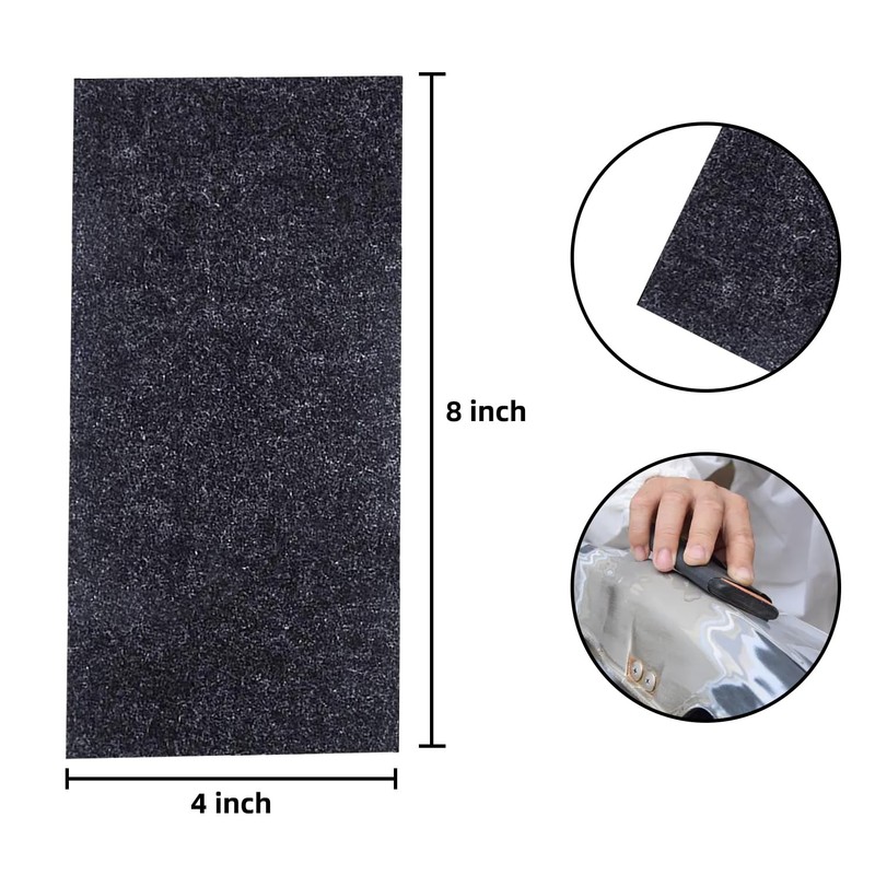 HAICN 10Pcs Nano Sparkle Cloth Nano Magic Scratch Removal Cloth