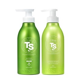 TS TS All New TS Shampoo 500g + TS Olive Treatment 500g / TS 티에스 올뉴 TS 샴푸 500g + TS 올리브 트리트먼트 500g