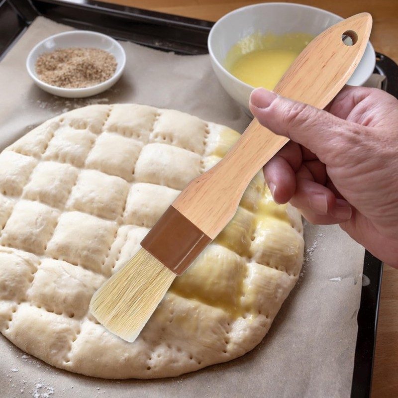 2PCS Pastry Brushes – Basting Brushes for Cooking, Baking &