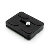 Quick Plate Arca Swiss Compatible 50mm Quick Shoe Tripod Head
