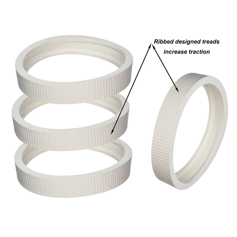 ATIE Pool Cleaner Upgraded Rubber Tire Compatible with Pentair Legend