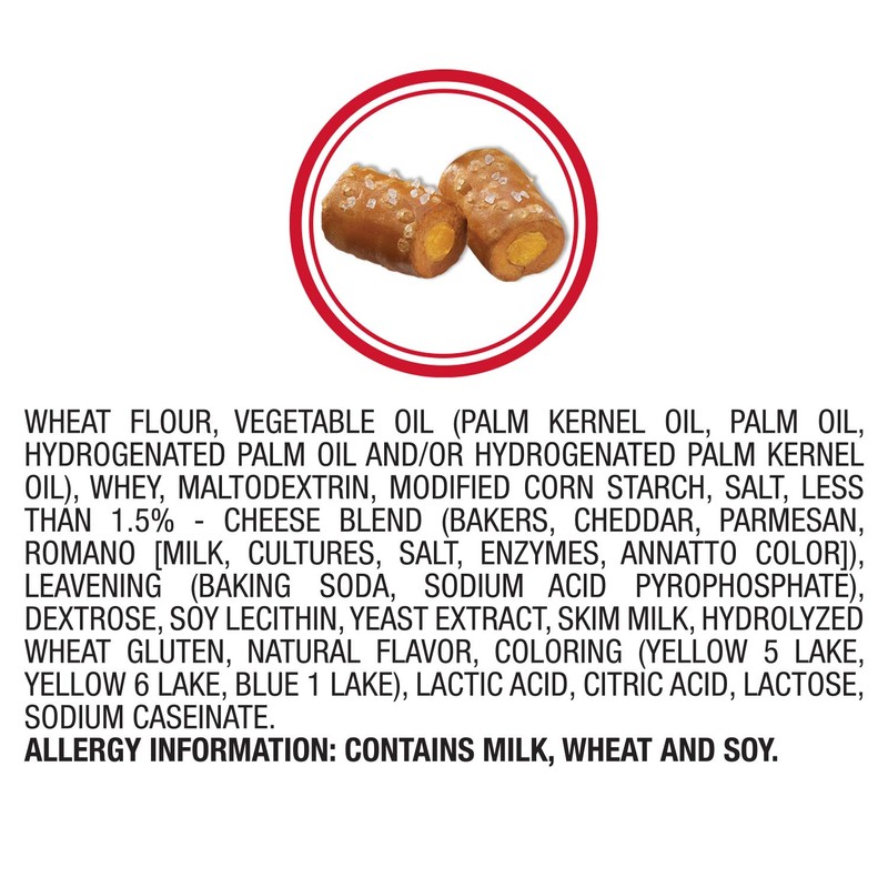 COMBOS Cheddar Cheese Pretzel Baked Snacks 6.3-Ounce Bag