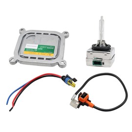 Aspaton Xenon Headlight Ballast Kit with Igniter & D3S Bulb Compatible with Mustang 2010-2019 8A5Z-13C170-A DL3Z-13C170-A 7L7Z-13N021-A